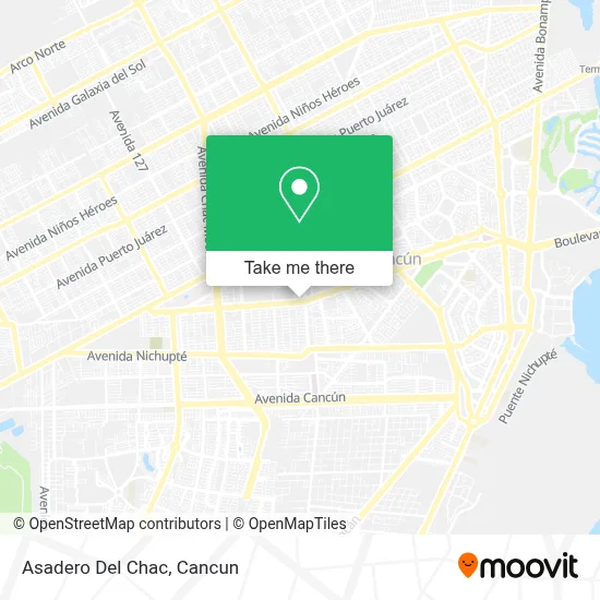 Asadero Del Chac map