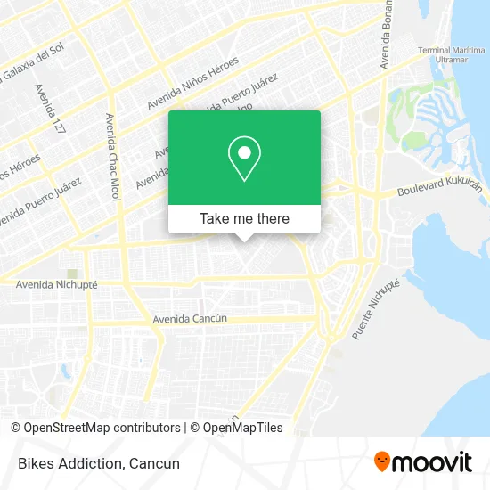 Bikes Addiction map