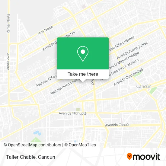Taller Chable map