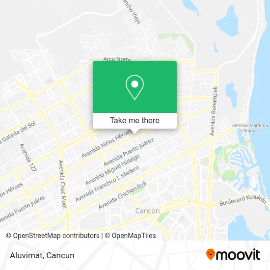 Aluvimat map