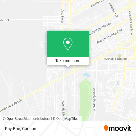 Ray-Ban map