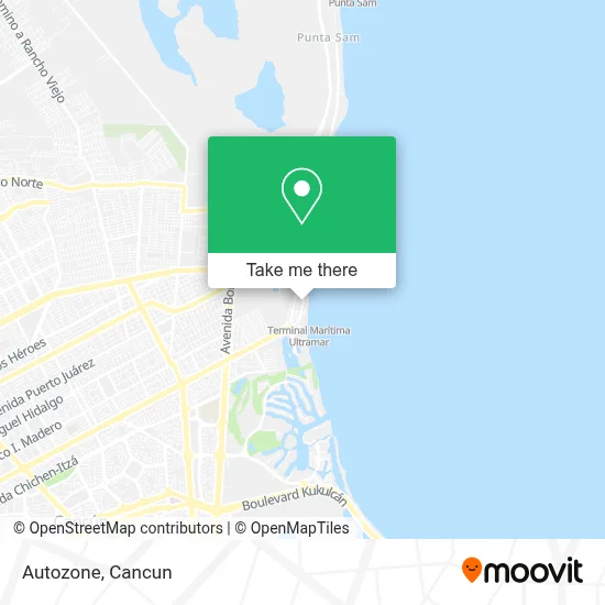 Autozone map