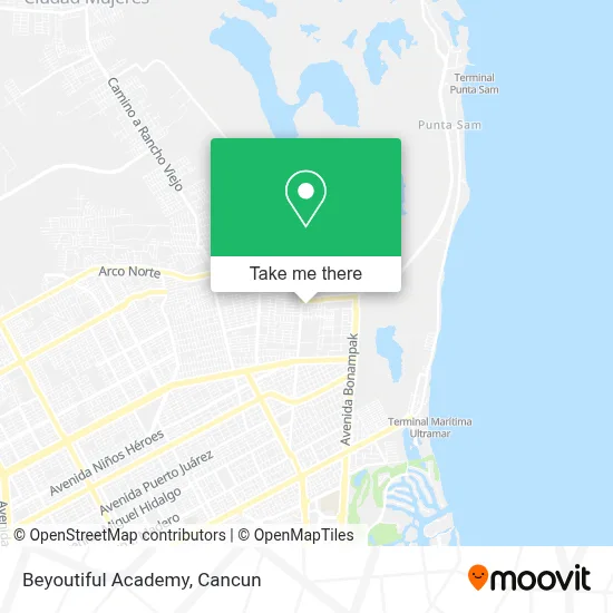 Beyoutiful Academy map