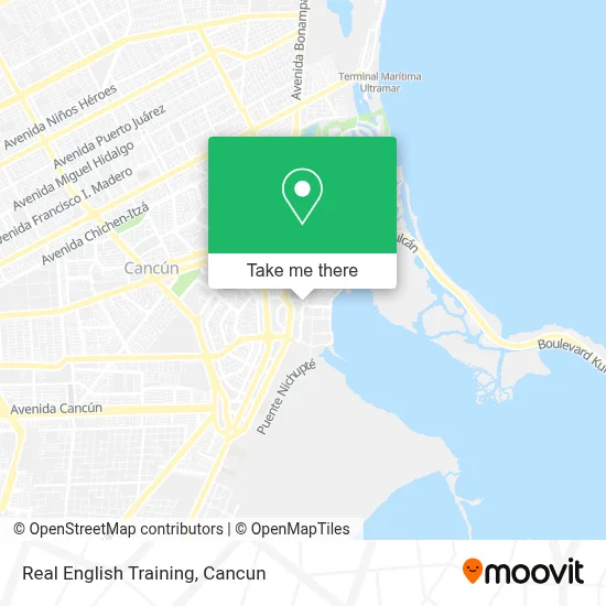 Real English Training map