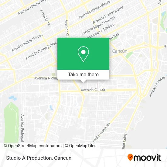 Studio A Production map