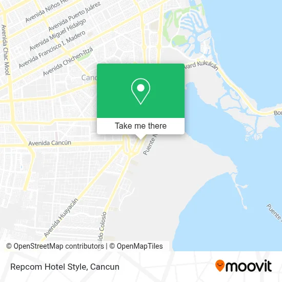 Repcom Hotel Style map