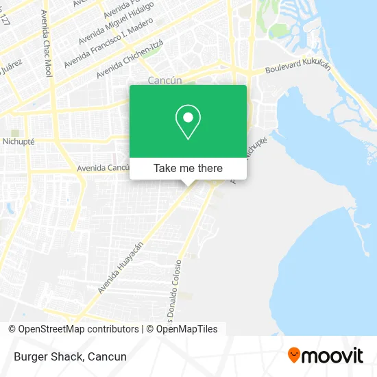 Burger Shack map