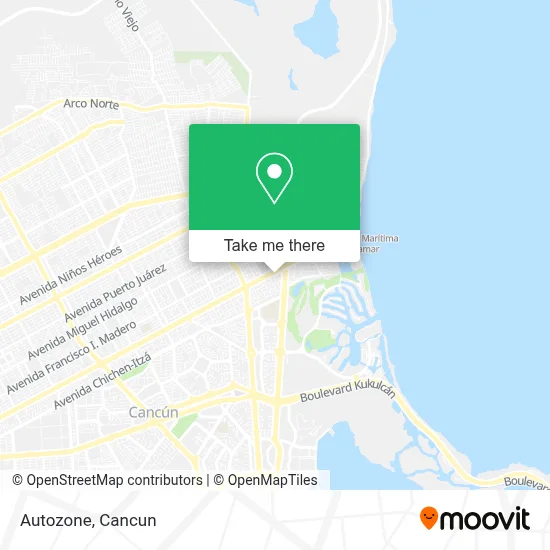 Autozone map