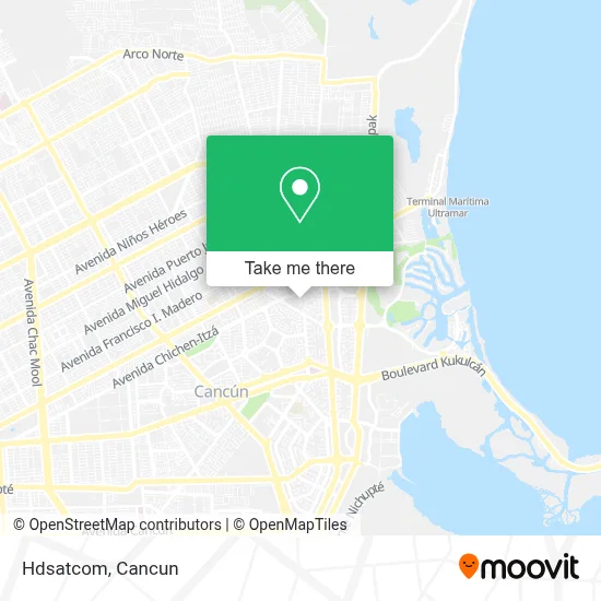 Hdsatcom map