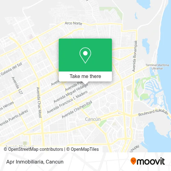 Apr Inmobiliaria map