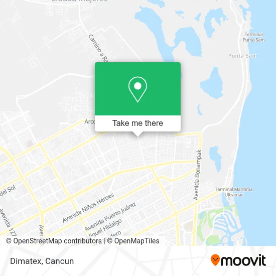 Dimatex map