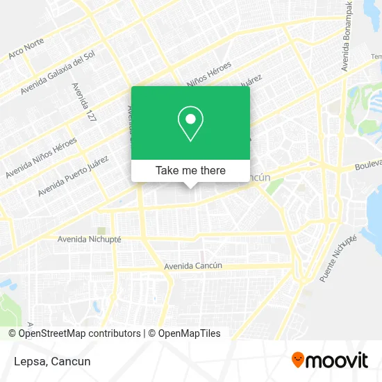 Lepsa map