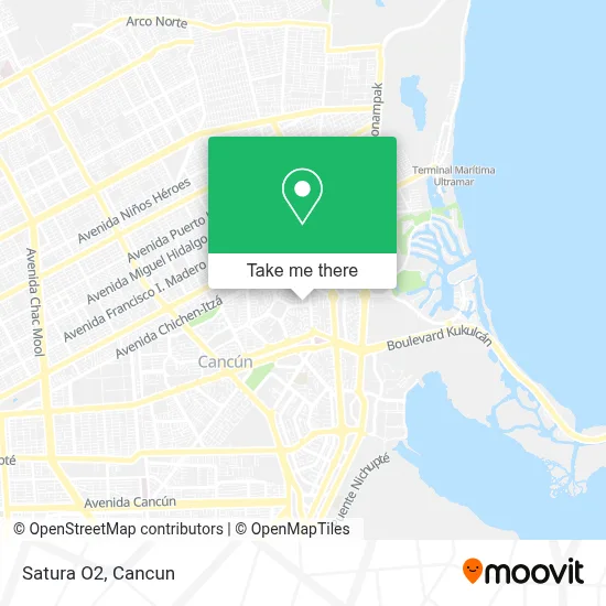 Satura O2 map