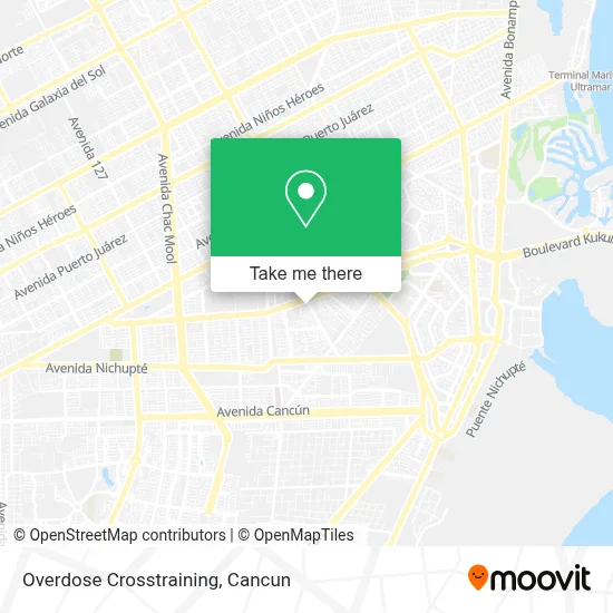 Overdose Crosstraining map