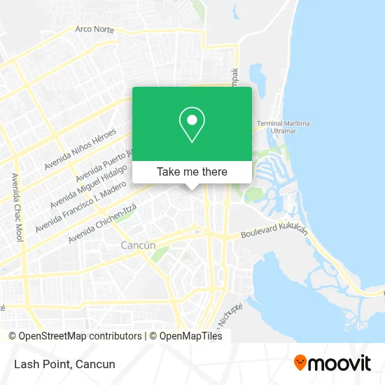 Lash Point map