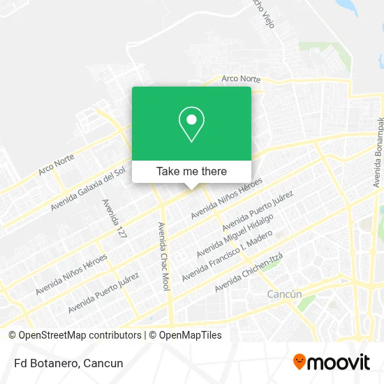 Fd Botanero map