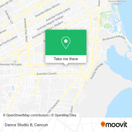 Dance Studio B map