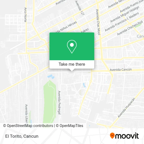 El Torito map