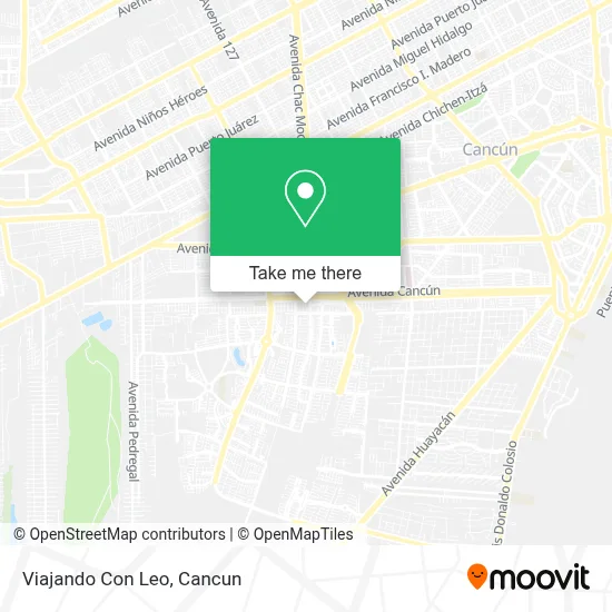 Viajando Con Leo map