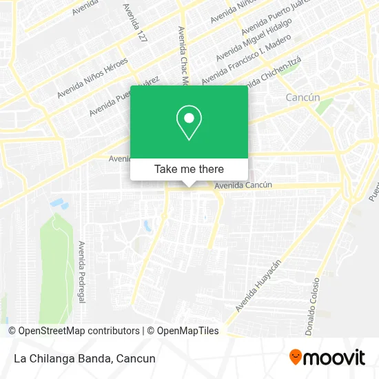 La Chilanga Banda map