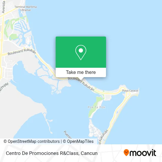 Centro De Promociones R&Class map