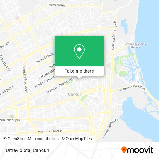 Ultravioleta map