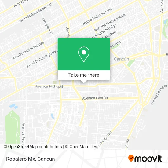 Robalero Mx map