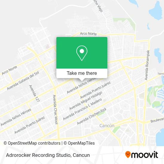 Adrorocker Recording Studio map