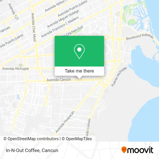 In-N-Out Coffee map