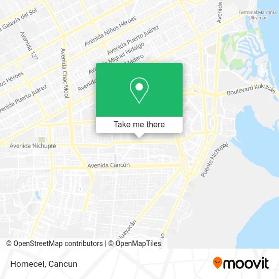 Homecel map