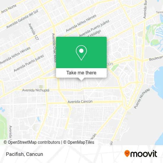 Pacifish map