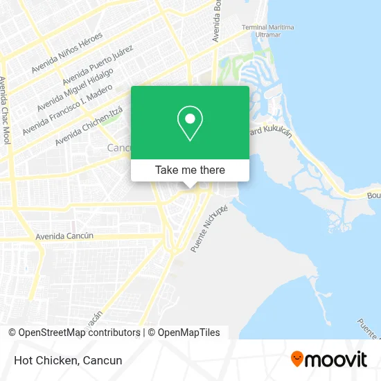 Pollo Caliente map
