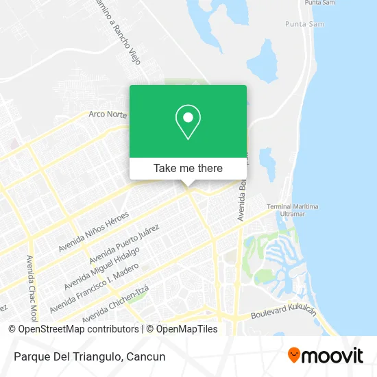 Parque Del Triangulo map