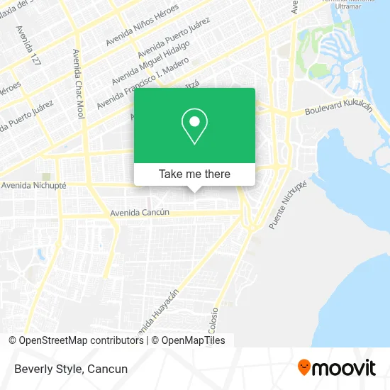 Beverly Style map