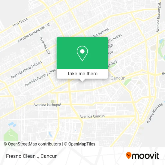 Fresno Clean . map