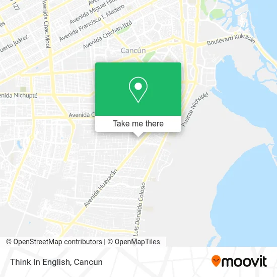 Think In English map