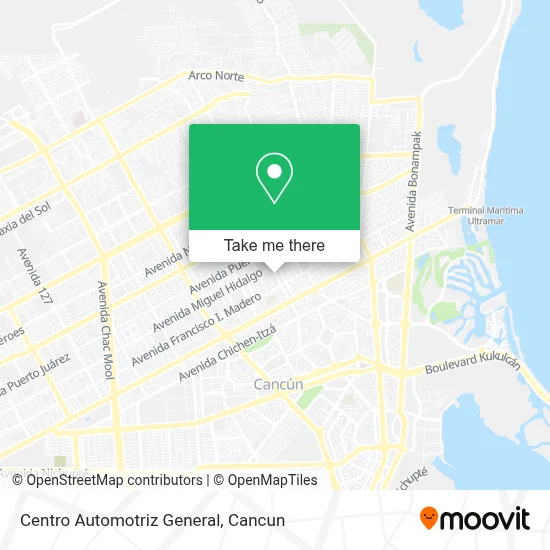 Centro Automotriz General map
