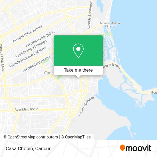 Casa Chopin map