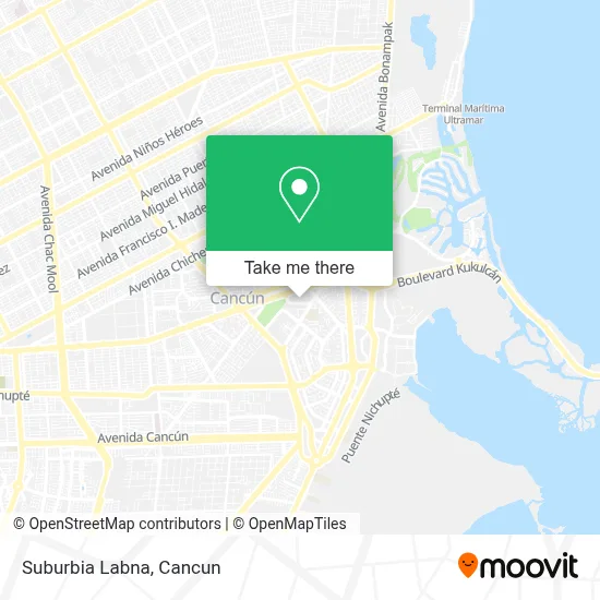 Suburbia Labna map