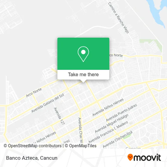 Banco Azteca map