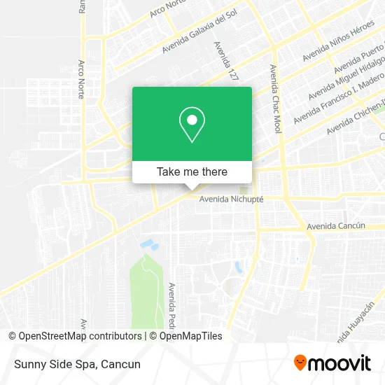 Sunny Side Spa map