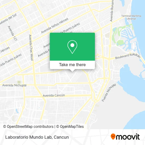 Laboratorio Mundo Lab map