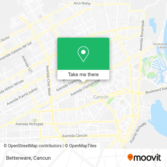 Betterware map