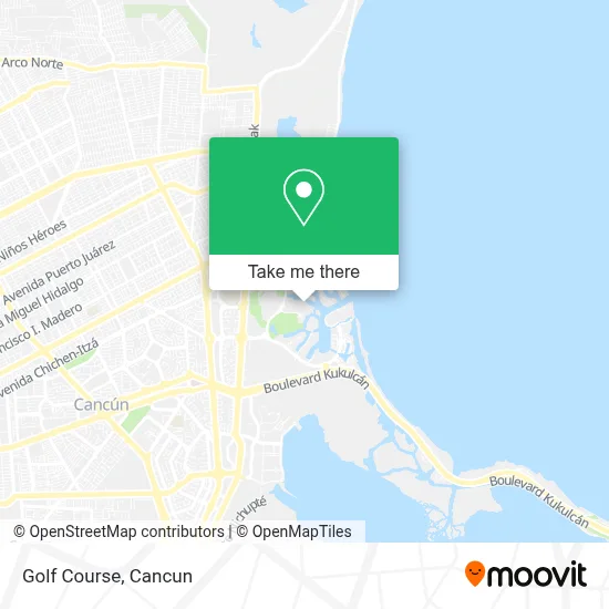 Golf Course map