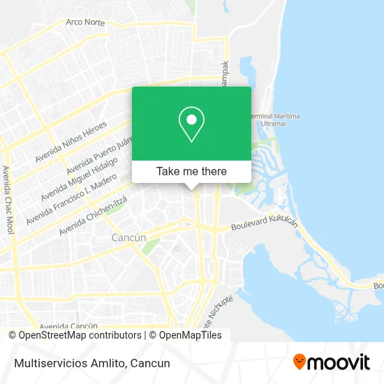 Multiservicios Amlito map