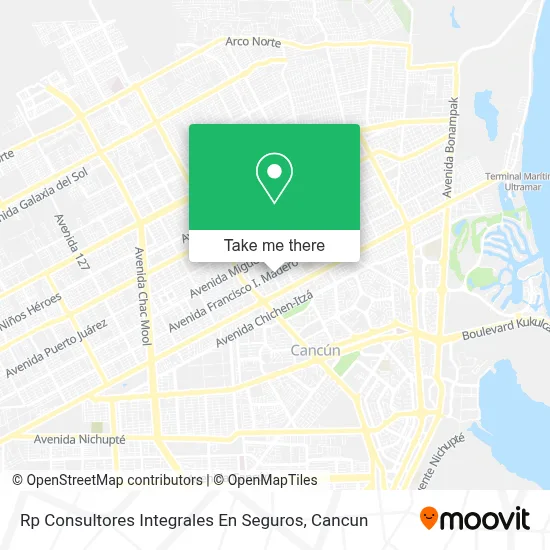 Rp Consultores Integrales En Seguros map
