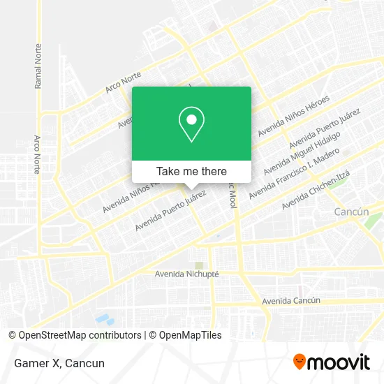 Gamer X map