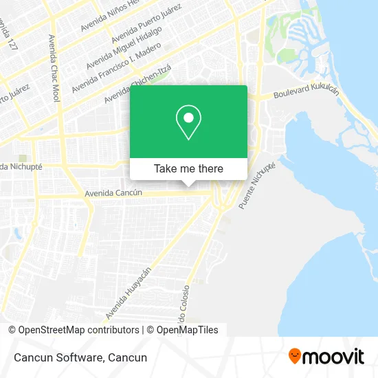 Cancun Software map