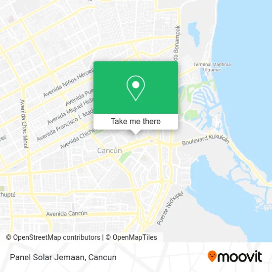 Panel Solar Jemaan map
