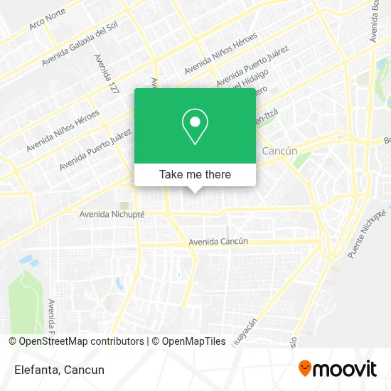 Elefanta map